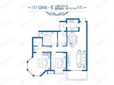 海尔智慧家·东海城E户型户型图