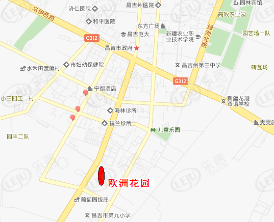 位置交通图