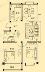 奥润仁和梅苑宜梅居户型户型图