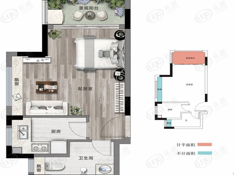 泸州市合江县浩创金龙云海国际康养度假区户型介绍 户型面积32.82~85.59㎡