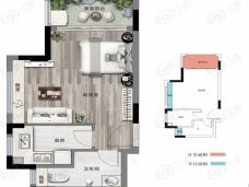 浩创金龙云海国际康养度假区B4户型户型图