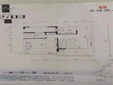 香樟雅居1室1厅1卫户型图