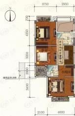 富力金港城185㎡ 五房两厅标准单位04户型二层户型图