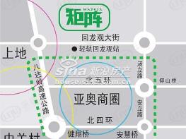 矩阵·天悦位置交通图