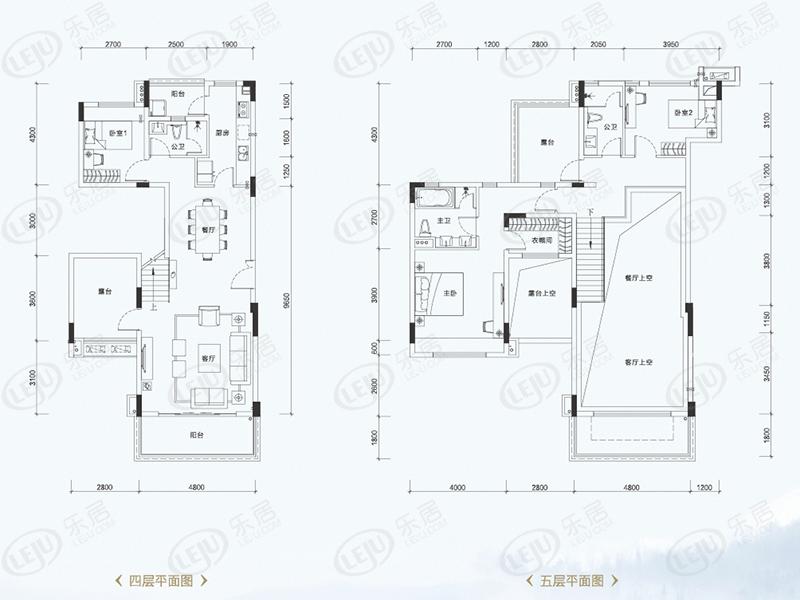 惠城海伦堡·海伦时光 户型建面约101~181㎡