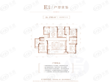 城投·春和里E户型户型图