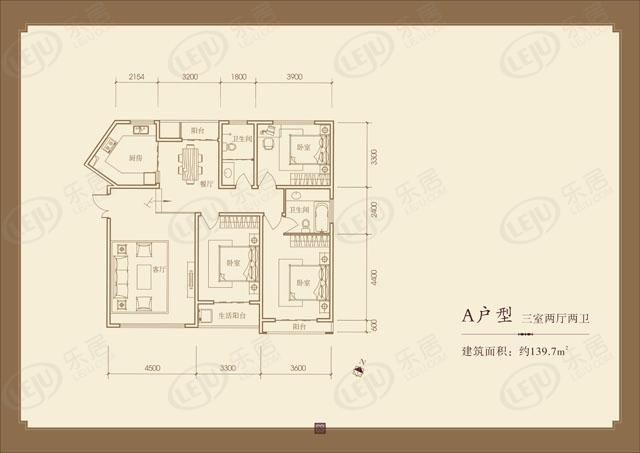 金台盛世观邸户型曝光 起价约4200元/㎡