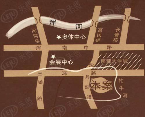 位置交通图