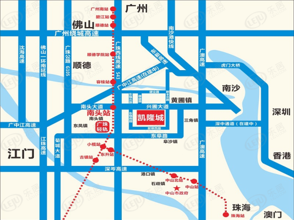 位置交通图