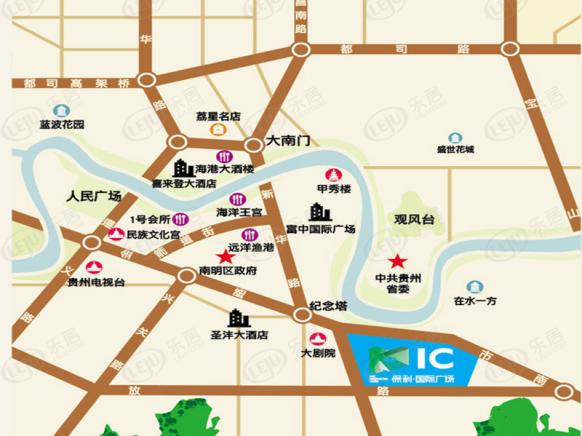 位置交通图