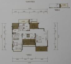 绿景大公馆户型图