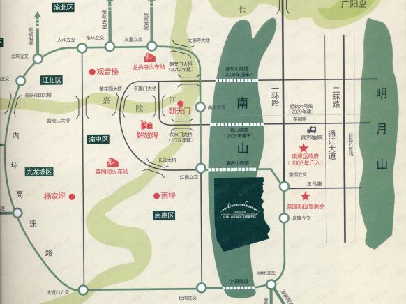 位置交通图