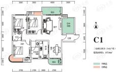 富春山C1户型户型图