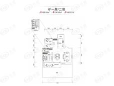 亿都澜庭4室3厅3卫户型图