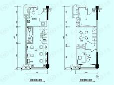 敏捷富瑞公馆2室2厅1卫户型图