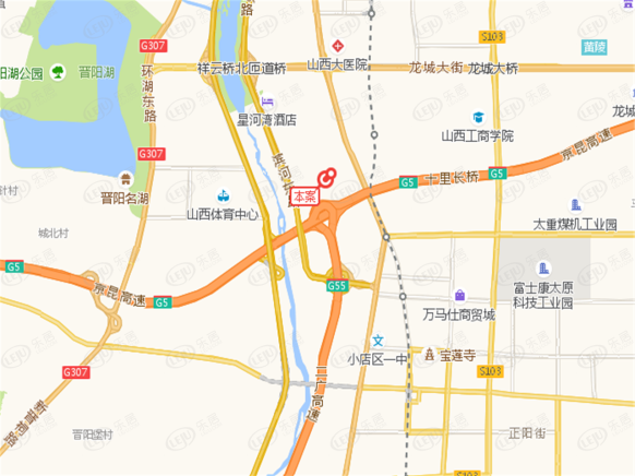 位置交通图