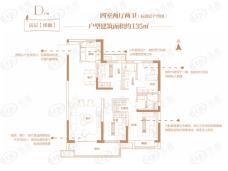 中南林樾4室2厅2卫户型图