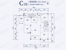 房聚云台府4室2厅2卫户型图