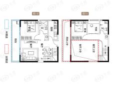 西城时代·西锦里3室2厅1卫户型图