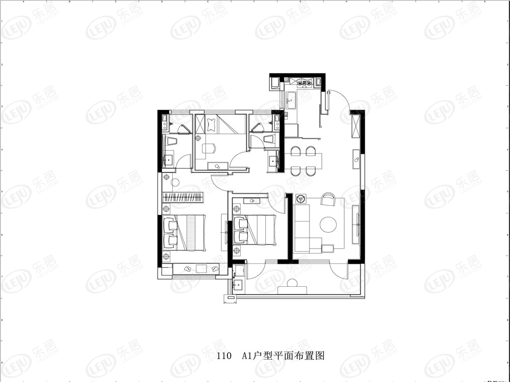 苏州相城当代著家MOMΛ 户型面积110~170㎡