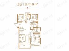 兴达瓏府3室2厅2卫户型图