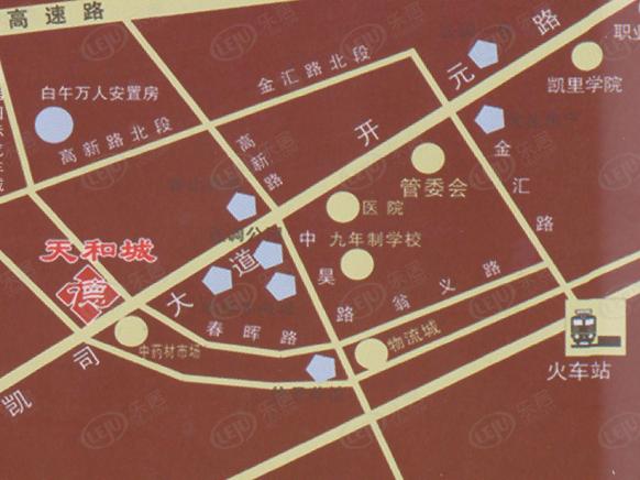 位置交通图