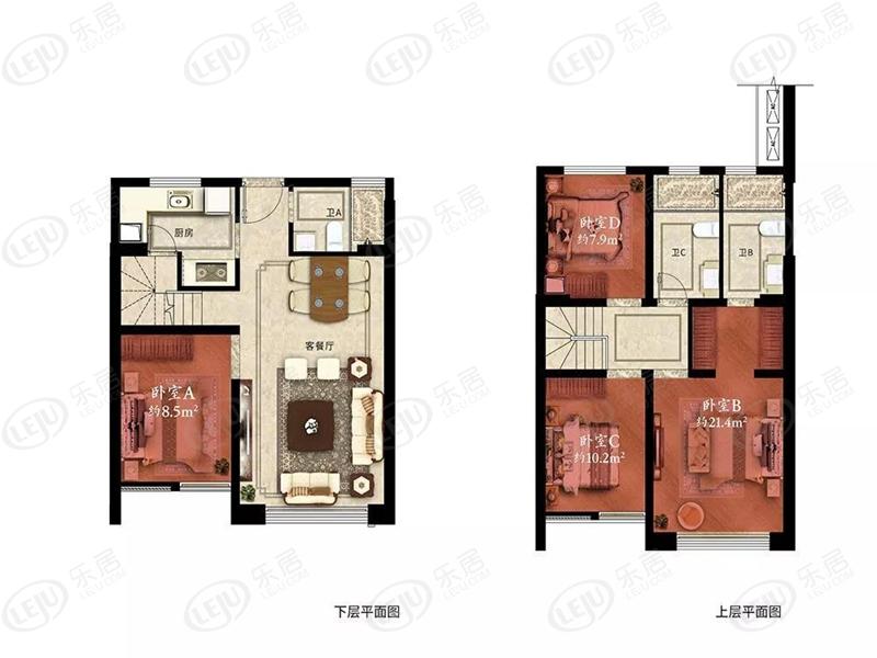 厦门翔安首开龙湖璟宸府户型公布 户型面积93㎡