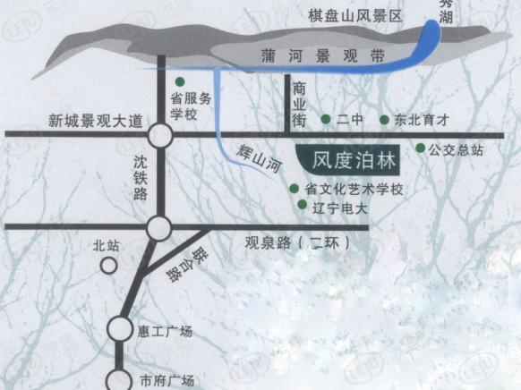 位置交通图