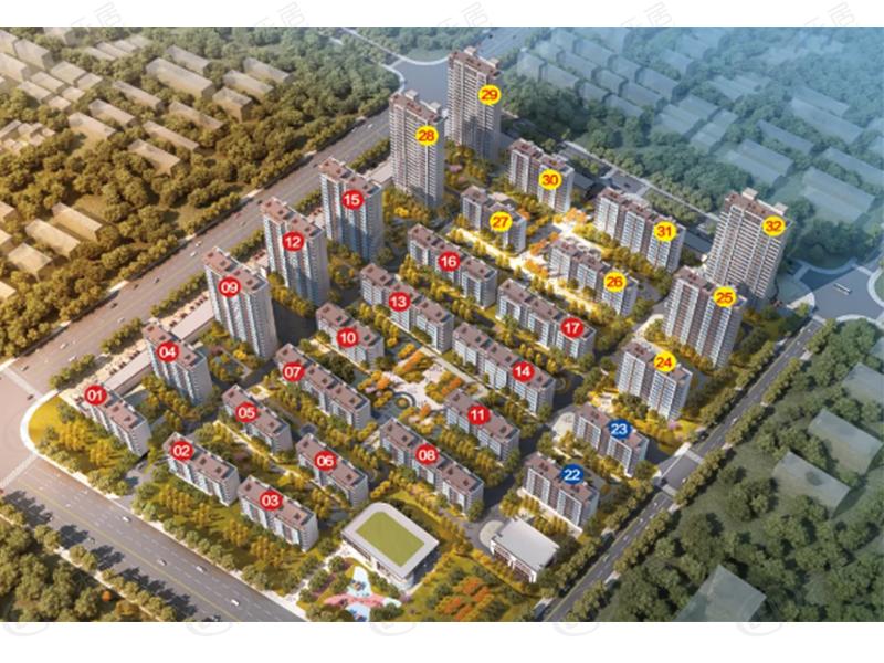 开发区商圈安泰悠然居价格曝光，约7600元/㎡起，户型建面约113~116㎡