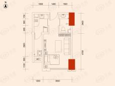 广泰锦苑A户型居家户型图