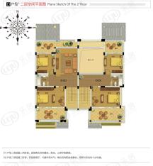 新湖·果岭5室2厅3卫户型图