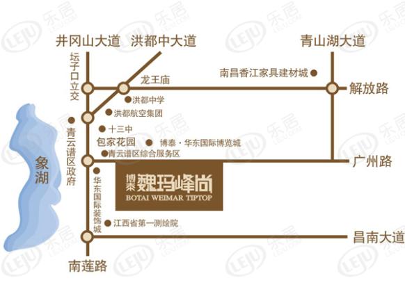 位置交通图