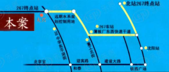 位置交通图