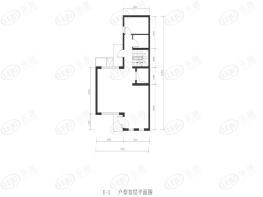 北京城建北京合院楼层平面图
