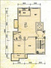 清苑丰景F户型户型图