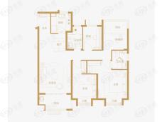 信达华宇锦绣龙川4室2厅2卫户型图