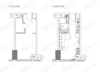 长沙五矿广场A1户型户型图