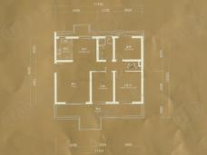 万科白马花园房型: 三房;  面积段: 106 －146 平方米;
户型图