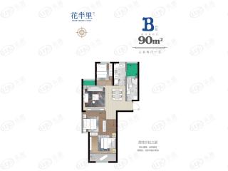 万光山海城B区·御山海B户型图