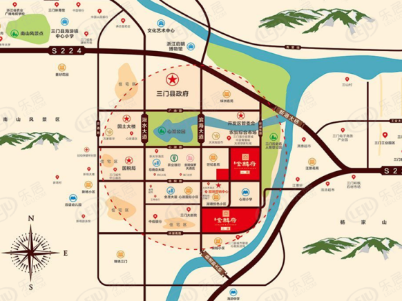 位置交通图