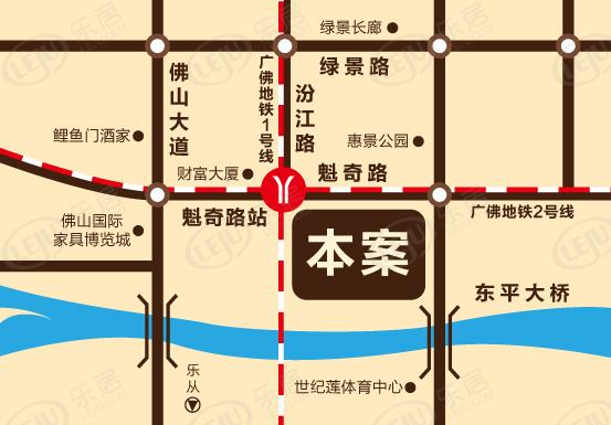 位置交通图