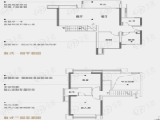 中国铁建凤语潮鸣H户型户型图