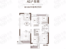 南安中骏云景府4室2厅2卫户型图