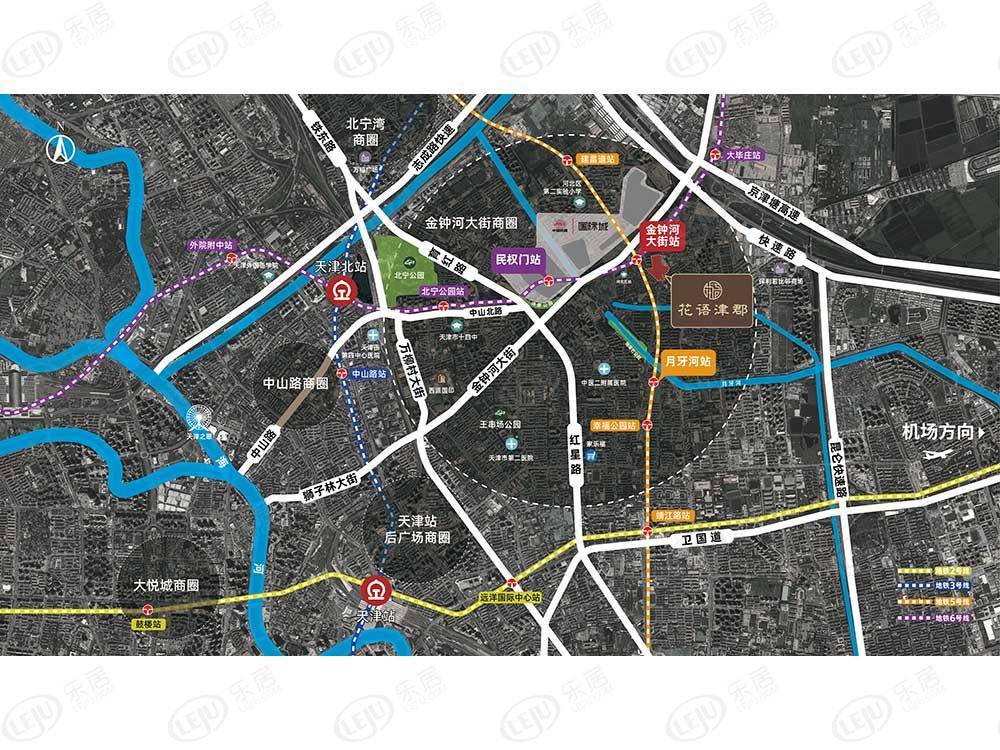 河北区中国铁建花语津郡，位置在天津市河北区群芳路与靖江北路交口东北侧靠近地铁5号线,6号线沿线属于金钟河大街，预估价格在27000/平米左右。
