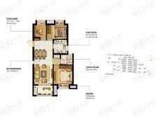 禹洲天境雍锦府D3户型户型图