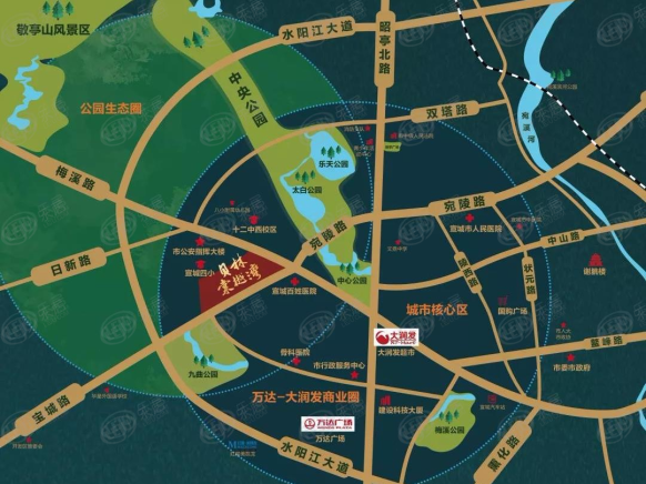 位置交通图
