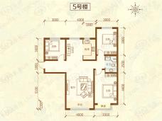 新旺·太阳城3室2厅1卫户型图