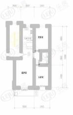 盛世春天2室2厅1卫户型图