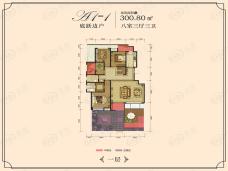 龙记玖玺8室3厅3卫户型图