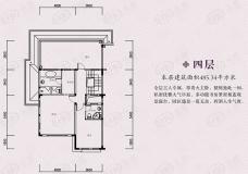 中华紫薇园·帝花溪谷1室2厅2卫户型图